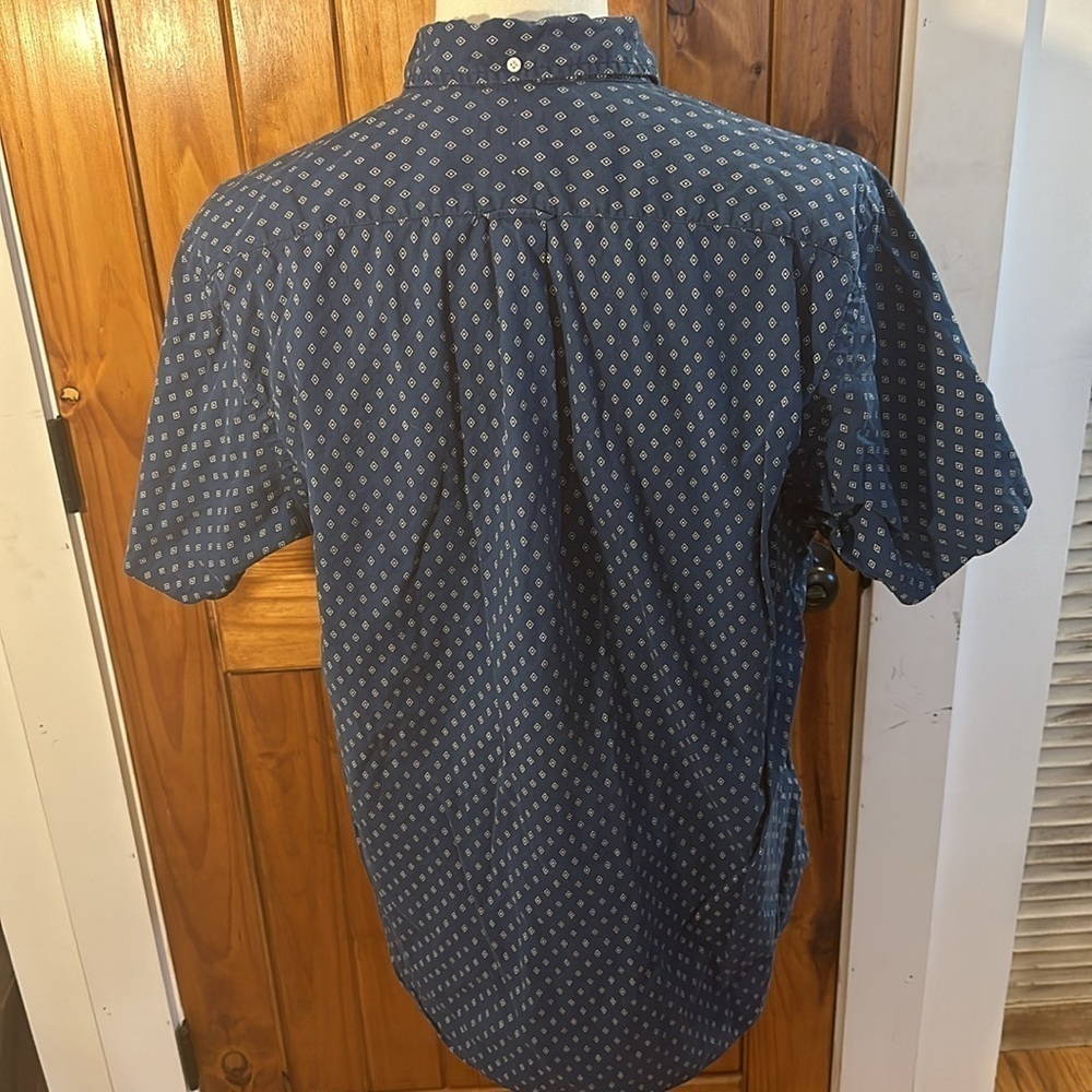 Polo Ralph Lauren blue short sleeve button-down shirt, size XL - Picture 3 of 7